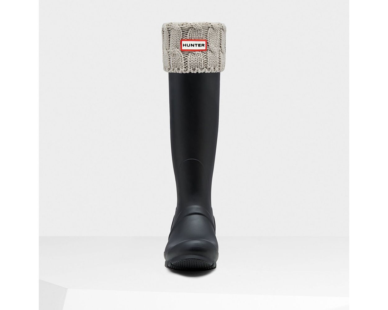 Hunter Original Tall Cable Knit Boot 